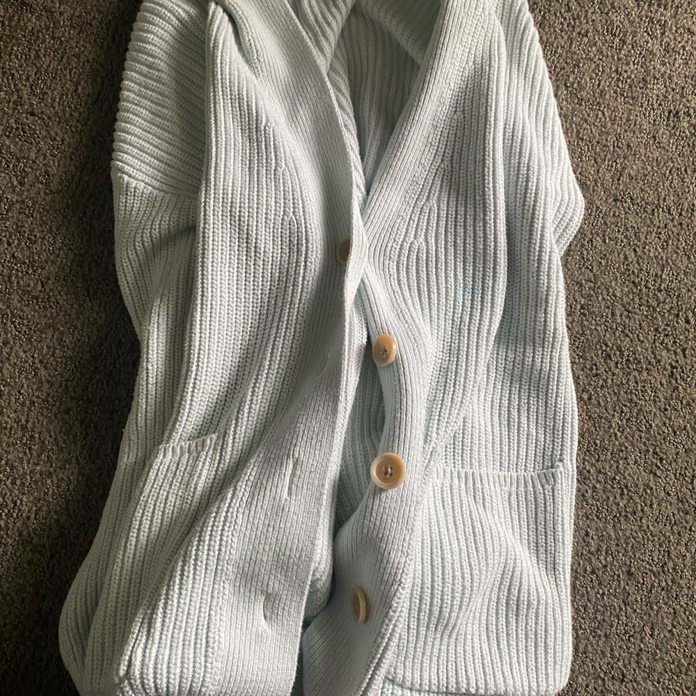 Off-White Ribbed Knit Sweater - Picture 2 of 5